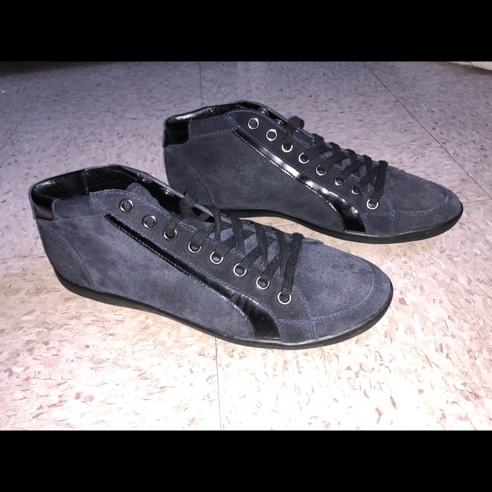 Suede Prada Sneakers in Excellent Condition